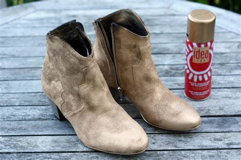 verf suede schoenen